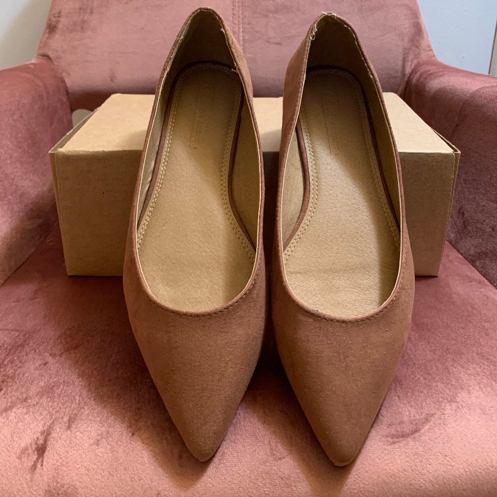 ASOS Women's Size 7W Mauve Flats [NWOB]